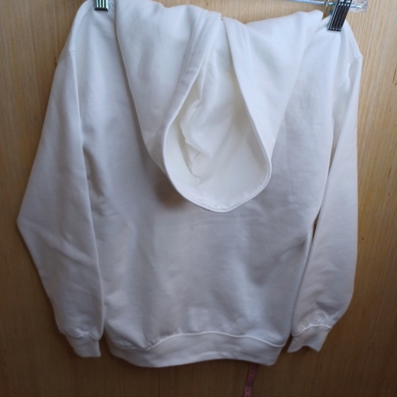 Children Hoodie. "Love You" Teddie Bear Design. Size 7 - 8 - Picture 9 of 13